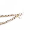 Crong Phone Charm Pearl Twist - Lanyard elegante para fundas de teléfono