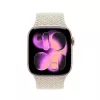 Crong Wave Band Correa de nylon trenzado para Apple Watch 38/40/41/42 mm (Beige)