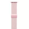 Crong Wave Band Solo Loop de nylon trenzado para Apple Watch 38/40/41/42 mm Rosa