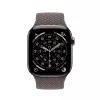 Crong Wave Band - Correa trenzada para Apple Watch 44/45/46/49 mm (Marrón)