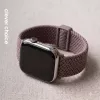 Crong Wave Band - Correa trenzada para Apple Watch 44/45/46/49 mm (Marrón)