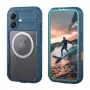 Crong Seal Cover funda impermeable IP68 para Apple iPhone 17 - azul marino