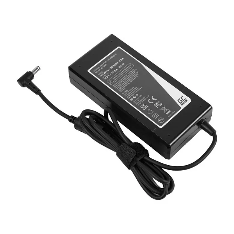Fuente de alimentación para portátil Green Cell PRO 19.5V 11.8A 230W para Asus ROG Strix G531GU