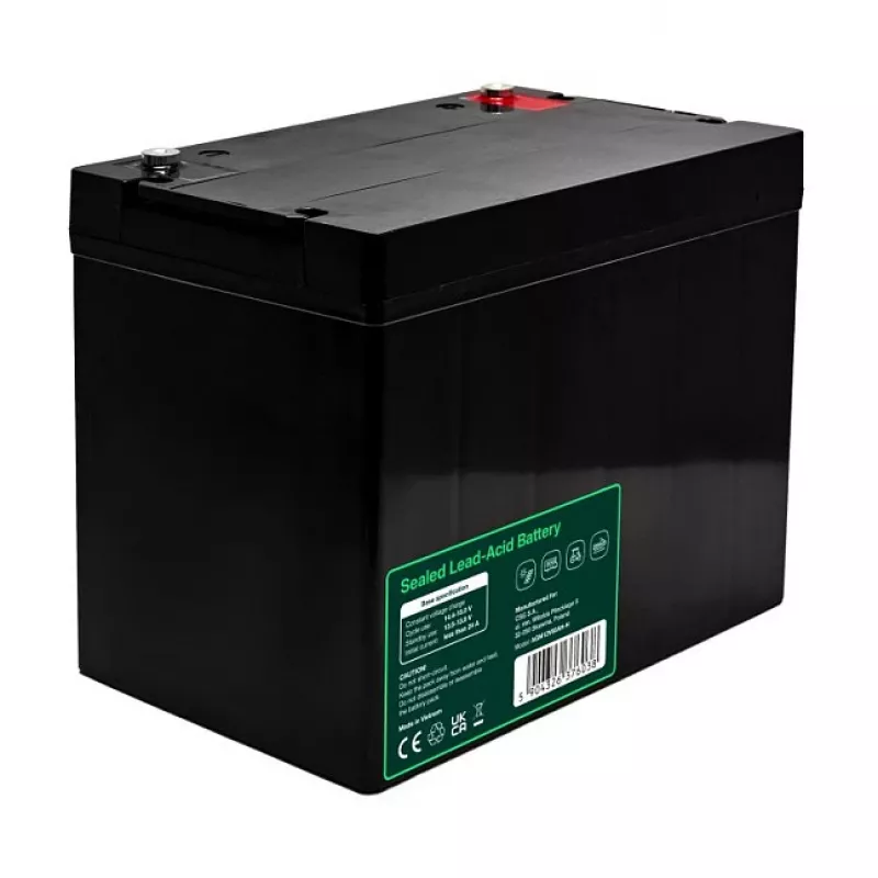 Batería GREEN CELL Greencell AGM VRLA 12V 80Ah sin mantenimiento para SAI, balanzas, autocaravanas (260x168x216mm)