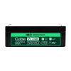Batería Greencell AGM VRLA 12V 2,5Ah sin mantenimiento para cajas registradoras, juguete (178x36x66mm)