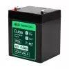 Batería Greencell AGM VRLA 12V 4,5Ah sin mantenimiento para cajas registradoras, juguete, cámaras (90x70x106mm)
