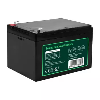 Batería Greencell AGM VRLA 12V 12Ah sin mantenimiento para cajas registradoras, juguete, cámaras (151x98,5x95mm)