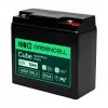 Batería Greencell AGM VRLA 12V 18Ah sin mantenimiento para cajas registradoras, juguete, cámaras (181x77x167mm)