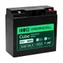 Batería Greencell AGM VRLA 12V 18Ah sin mantenimiento para cajas registradoras, juguete, cámaras (181x77x167mm)