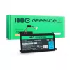 Batería Green Cell para ASUS C31N1912 / B31N1912, 3 celdas, 42Wh, 11,55V, Li-Ion Polymer, negro