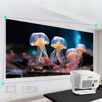 Zenwire PrimeView IMC460 Pro mini proyector portátil Android 14 WiFi
