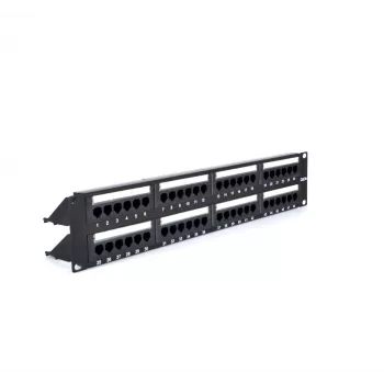 RACKTEL RL-PP4885E panel de parcheo Cat.5e UTP de 48 puertos 2U 19