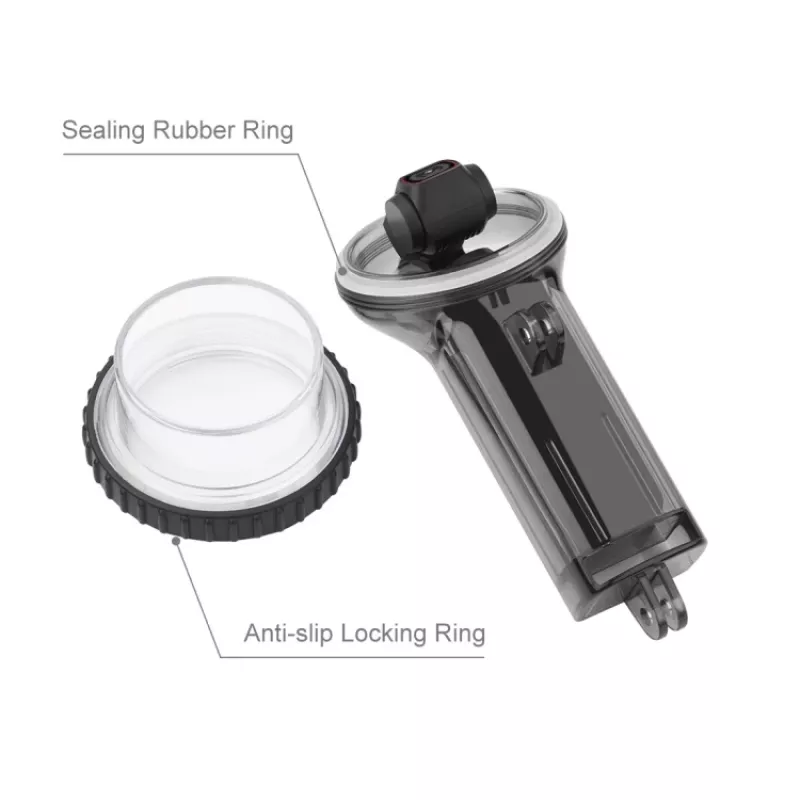 PULUZ carcasa subacuática impermeable para DJI Osmo Pocket 2 / PU570B