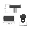 PULUZ PU576B Soporte magnético para DJI Action 2 y GoPro