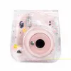 LOVEINSTANT funda protectora para Fujifilm Instax Mini 11 - transparente con lentejuelas rosas