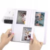 LOVEINSTANT álbum de fotos para 64 fotos, compatible con Fuji Instax Wide, Square, Polaroid 600, SX-70, Now, i-Type - blanco
