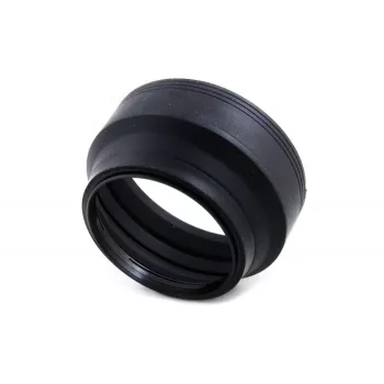 JJC Parasol de goma plegable para objetivo de 55mm