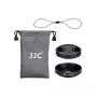 JJC Set de protección 2 en 1 parasol + tapa de objetivo para Canon G1X Mark III