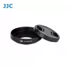 JJC Set de protección 2 en 1 parasol + tapa de objetivo para Canon G1X Mark III