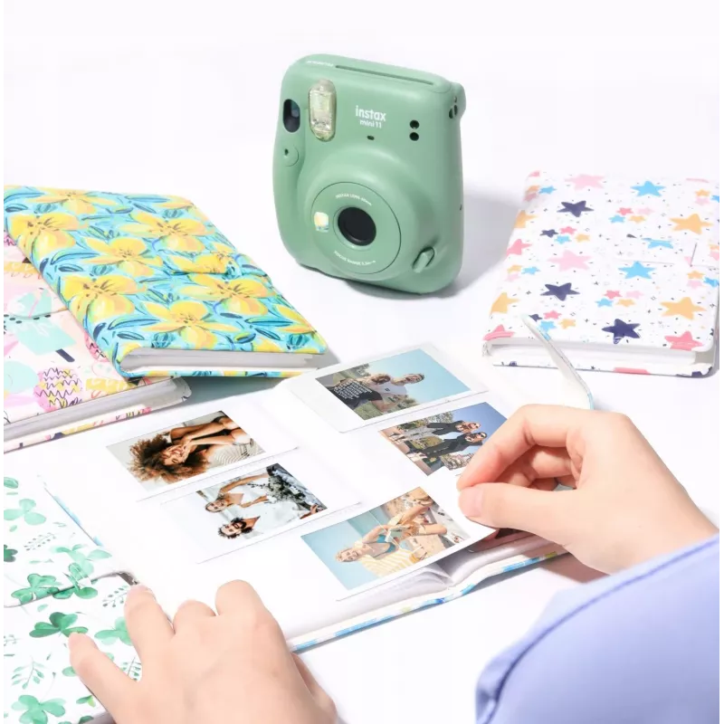 LOVEINSTANT Álbum de fotos para Fujifilm Instax Mini, 96 fotos, verde trébol
