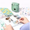 LOVEINSTANT Álbum de fotos para 96 fotos, Fujifilm Instax Mini 12/40/11/9/8/7/40, diseño floral narciso