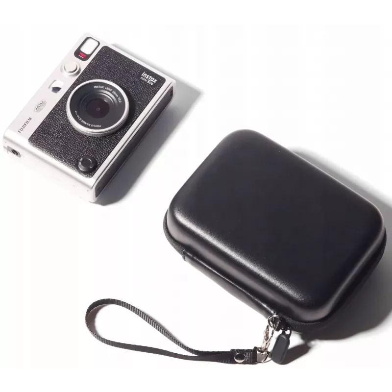LOVEINSTANT Funda de protección para Fujifilm Instax Mini Evo / Mini LiPlay / Mini Link - Negra