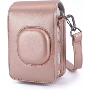 LOVEINSTANT Funda de protección para Fujifilm Instax Mini LiPlay - Rosa brillante