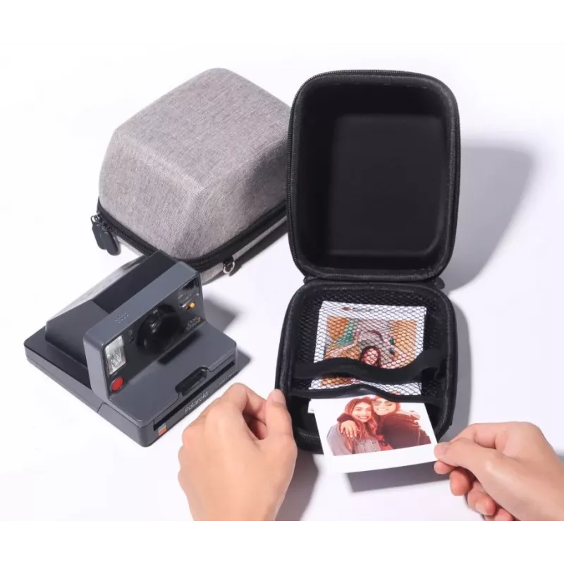 LOVEINSTANT Bolsa de transporte para Polaroid Now, Now+, OneStep 2 VF, OneStep+ - Negra