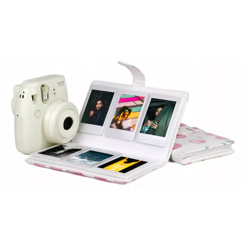 LOVEINSTANT Álbum de fotos para Fujifilm Instax Mini 11 9 8 7 40 / Smiling Faces