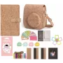LOVEINSTANT Set de accesorios 8 en 1 para Fujifilm Instax Mini 11 - Corcho