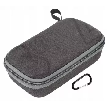 SUNNYLIFE Funda protectora para DJI Motion Controller - Bolsa de transporte semirrígida de piel PU y EVA (negra)