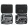 SUNNYLIFE Bolsa de transporte rígida para DJI Osmo Mobile 6, nailon EVA, antichoque, antipolvo, resistente a salpicaduras, negra