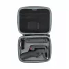 SUNNYLIFE Bolsa de transporte rígida para DJI Osmo Mobile 6, nailon EVA, antichoque, antipolvo, resistente a salpicaduras, negra