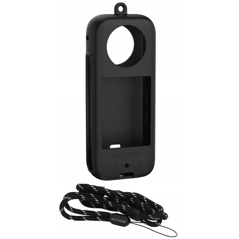 SUNNYLIFE Funda protectora de silicona para Insta360 X3 - Negra