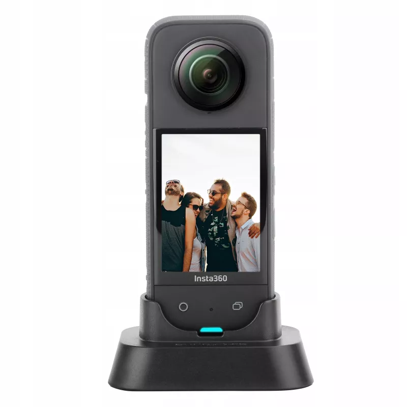 SUNNYLIFE Mini trípode / empuñadura para Insta360 X3 - Negro