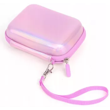 LOVEINSTANT Funda para Instax Mini Evo / Mini LiPlay / Mini Link - Sparkle Pink