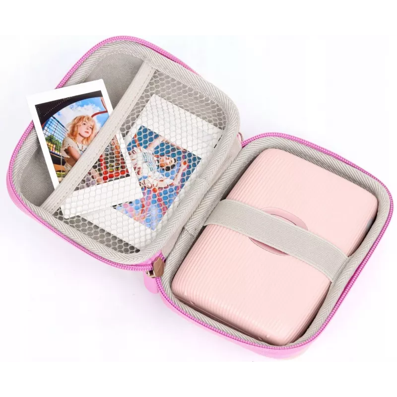 LOVEINSTANT Funda para Instax Mini Evo / Mini LiPlay / Mini Link - Sparkle Pink