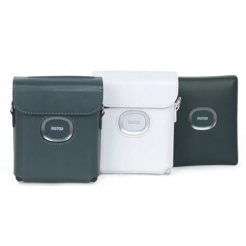 LOVEINSTANT Funda de viaje rígida protectora para impresora portátil Fujifilm Instax Square Link - Verde