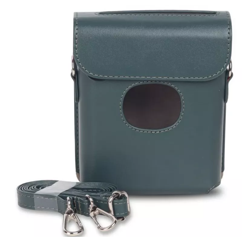 LOVEINSTANT Funda de viaje rígida protectora para impresora portátil Fujifilm Instax Square Link - Verde