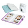 LOVEINSTANT Álbum de fotos para Fujifilm Instax Mini / Xiaomi / Polaroid / Canon / HP / Kodak - Blanco bordado