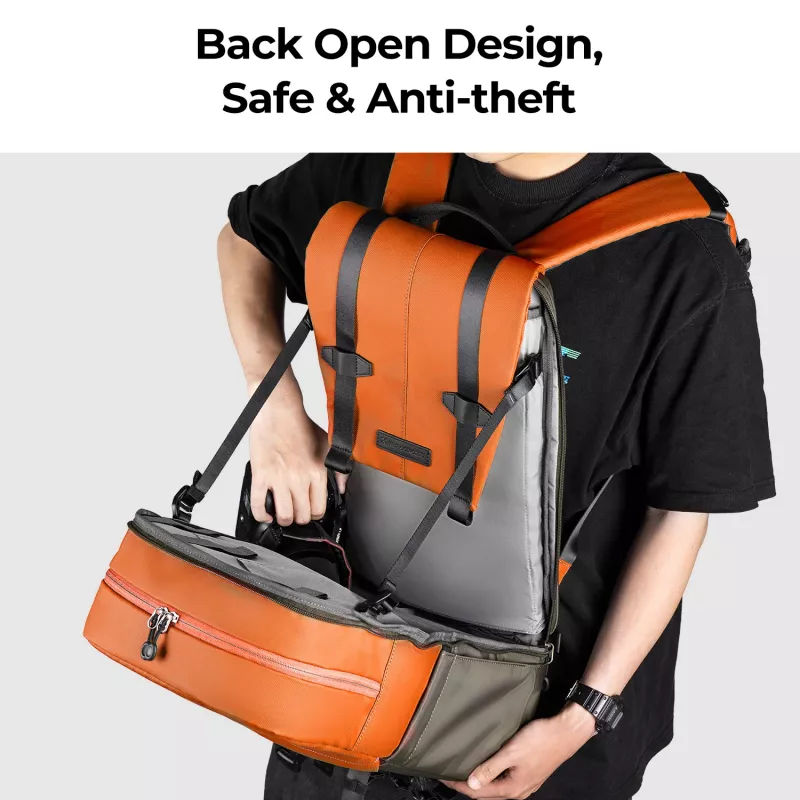 KF Mochila para cámara, portátil y dron KF13.087AV1