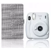 LOVEINSTANT Álbum de fotos para Fuji Instax Mini 96 fotos - Tapa de piel PU negra, 48 páginas, 2 fotos por página - Compatible con Instax Mini 40, 12, 11, 10, 9, 8, Evo, Liplay, Link