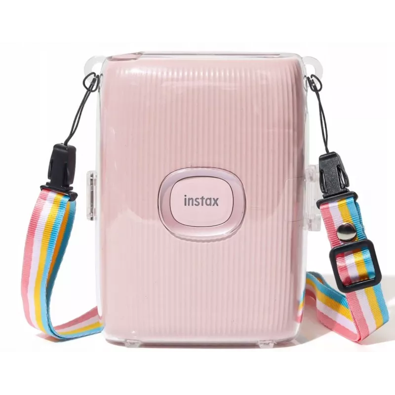 LOVEINSTANT Funda rígida transparente para Fujifilm Instax Mini Link 2