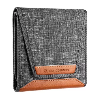 KF Bolsa para filtros para 3 filtros 67mm 72mm 74mm 77mm 82mm Kf13.138