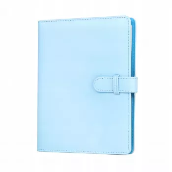 Álbum de fotos LOVEINSTANT para Fujifilm Instax Mini 40 12 11 9 8 7 Evo LiPlay Link, 128 fotos, azul