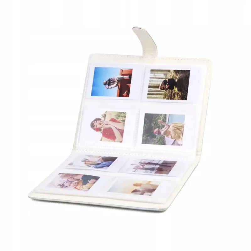 Álbum de fotos LOVEINSTANT para Fujifilm Instax Mini 40 12 11 9 8 7 Evo LiPlay Link, 128 fotos, azul