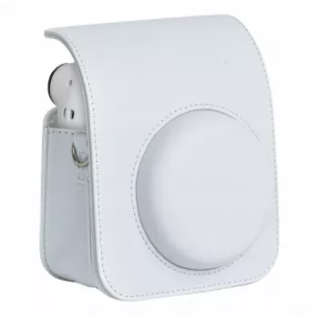 LOVEINSTANT Funda Case Cover Pouch para Fujifilm Instax Mini 12 blanca
