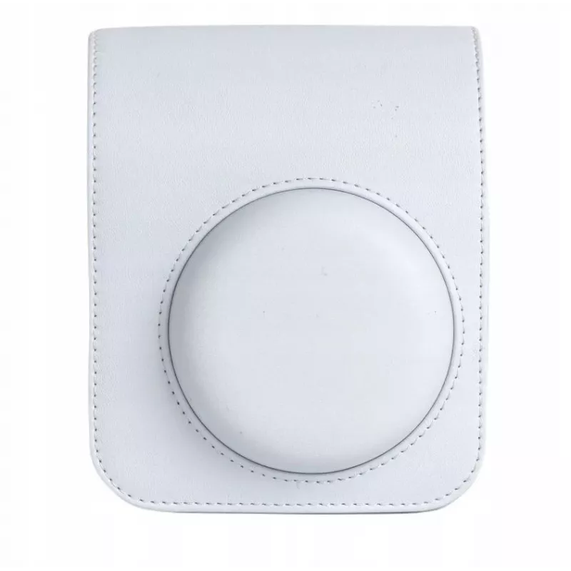 LOVEINSTANT Funda Case Cover Pouch para Fujifilm Instax Mini 12 blanca