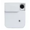 LOVEINSTANT Funda Case Cover Pouch para Fujifilm Instax Mini 12 blanca