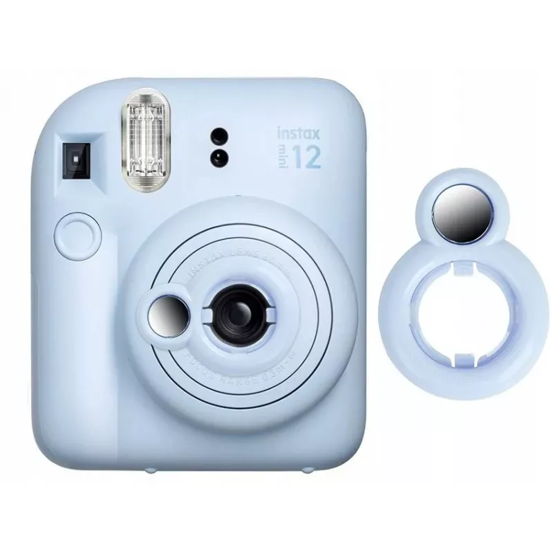 LoveInstant Espejo de aumento para Fuji Fujifilm Instax Mini 12 azul